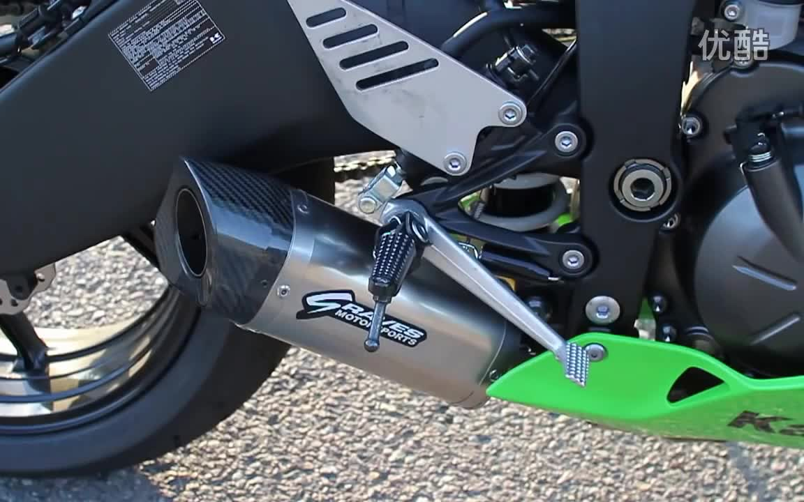 川崎zx6r声浪合集 - 改装排气
