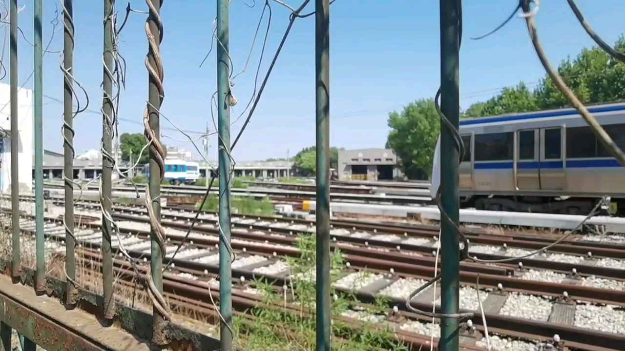 北京地铁太平湖小区拍摄太平湖车辆段内环线dkz16型列车调车作业_哔哩