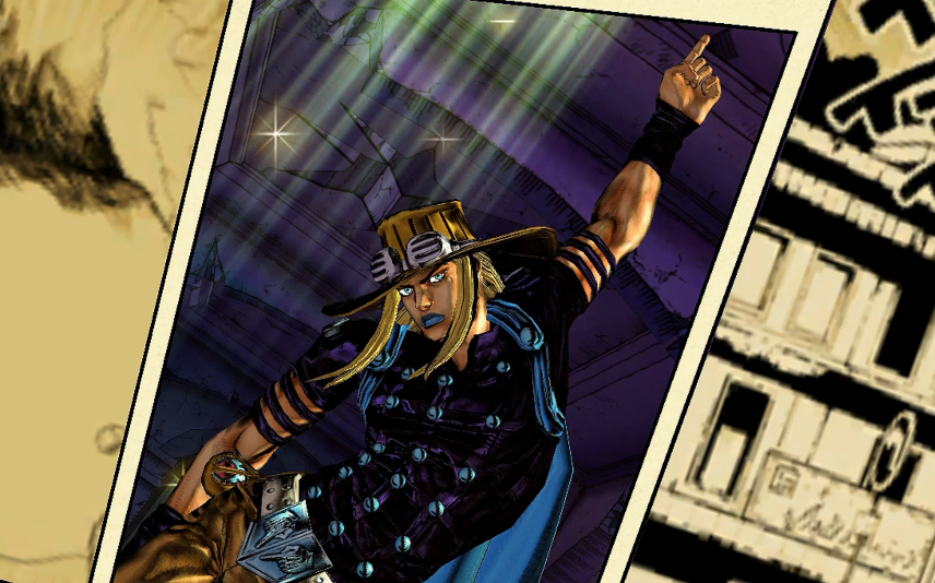 【jojo全明星】杰洛齐贝林(铁球回旋)vs音石明(辛红辣椒)