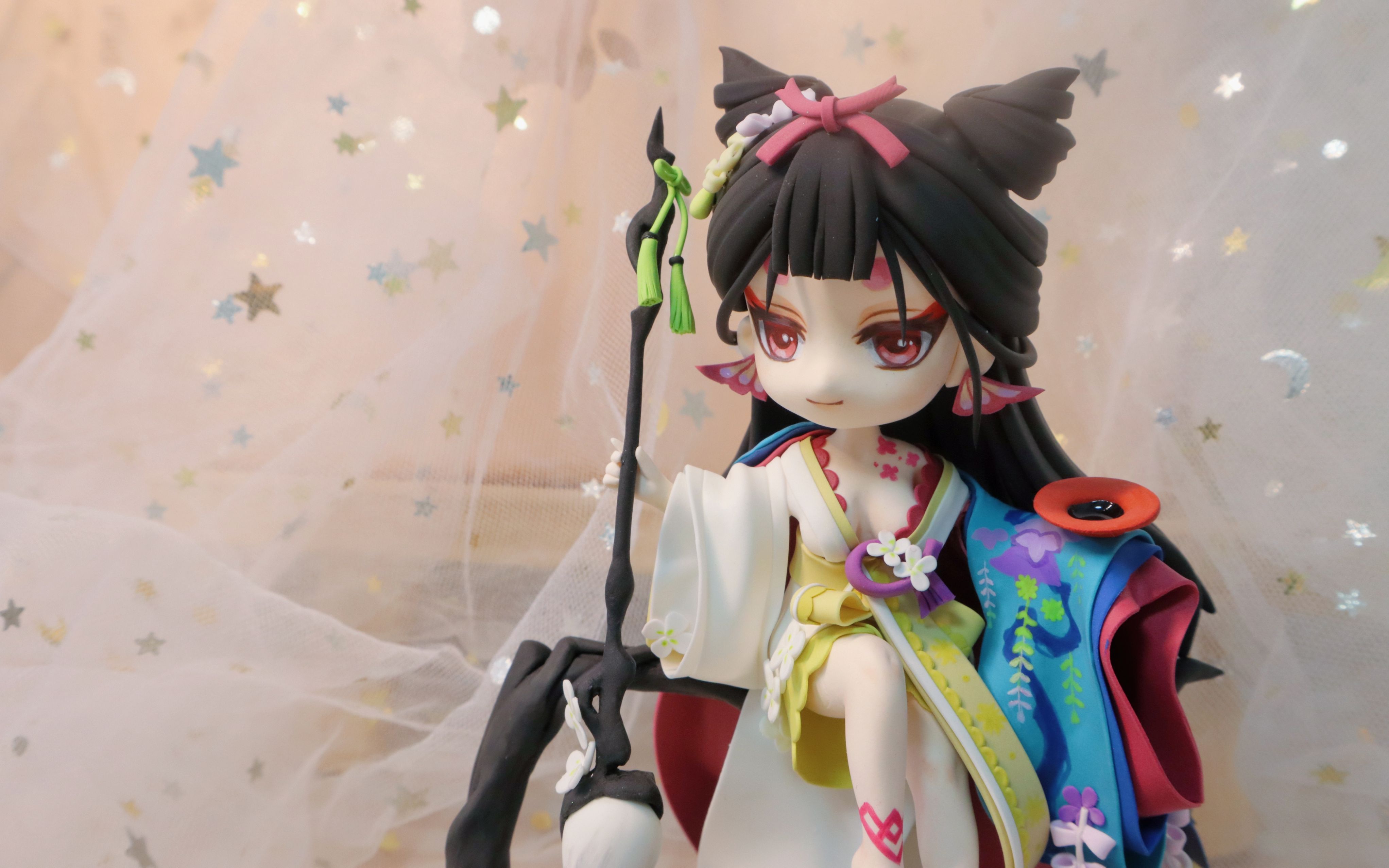 活动  【超轻粘土】新老婆 1!阴阳师sp绘世花鸟卷自制粘土手办