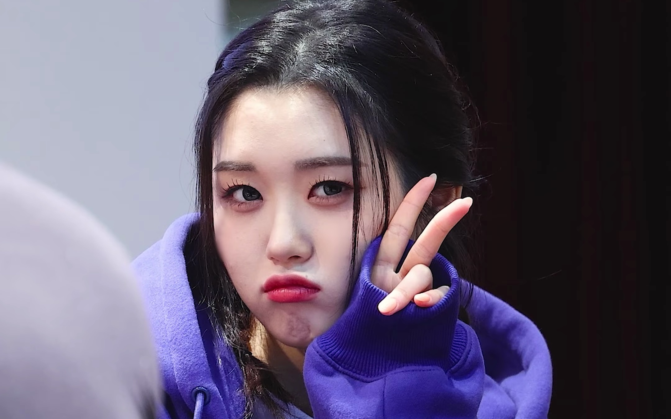 【青柳未来】超可爱运动服mire tri.be签售会饭拍