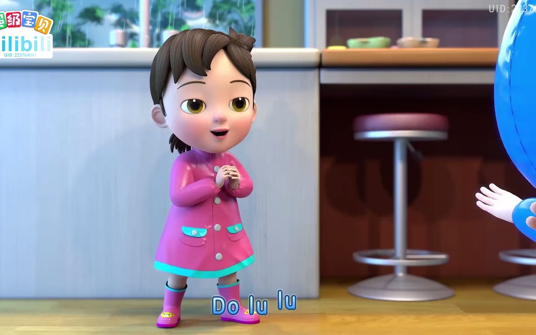 第26话下雨天超级宝贝jojo儿歌音乐动画短片宝贝早教益智儿童教育宝宝