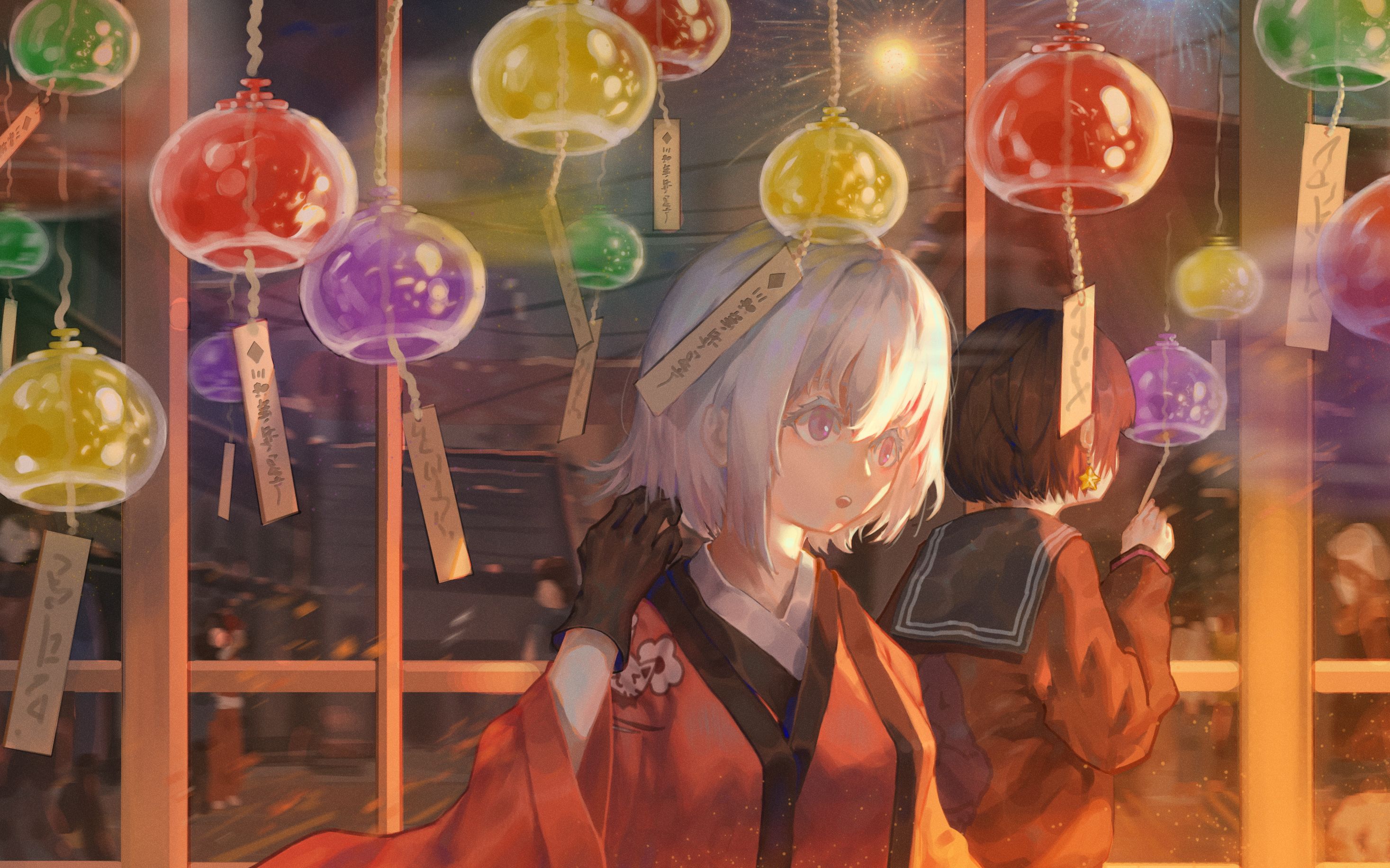 【板绘过程】节日祭典