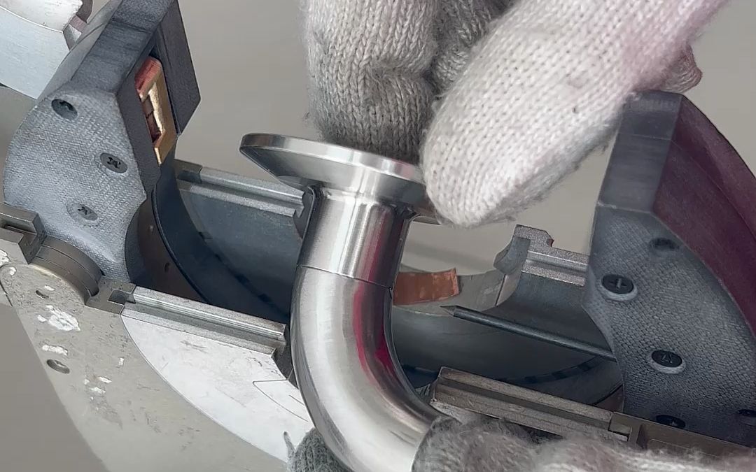 不锈钢弯头焊接,单面焊双面成型