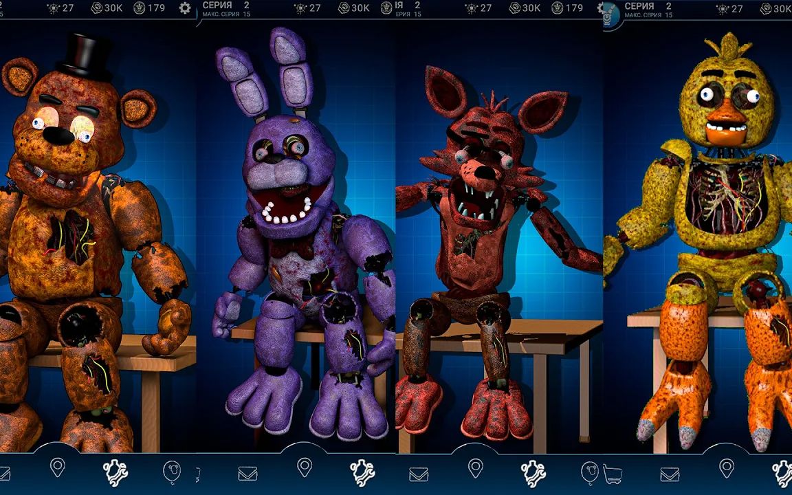 [图]【胆小勿入】FNAF1死亡画面同人动画