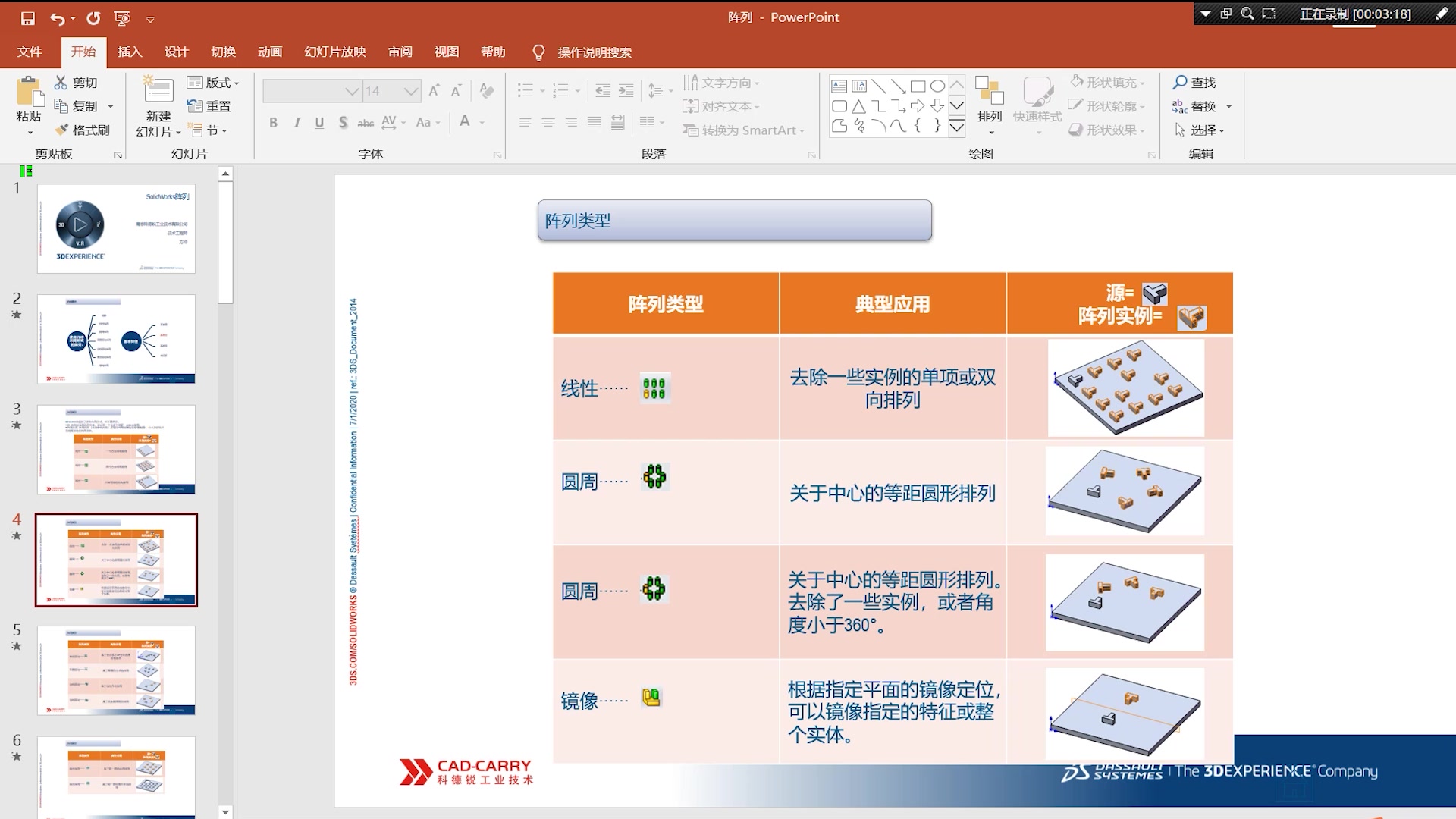 SOLIDWORKS零件与装配体(4):阵列哔哩哔哩bilibili