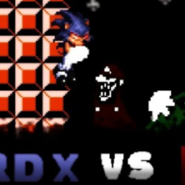 Lord x vs MX round 3 (Eggman phase)  full episode sprite animation 