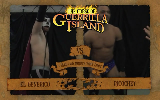 [图]PWG The Curse Of Guerrillam Island 2010.10.09 Ricochet vs El Generico