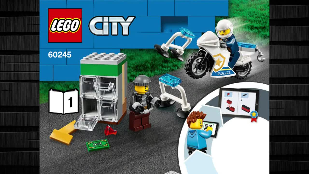 字幕legocity60245第1部分警察怪物卡车抢劫说明