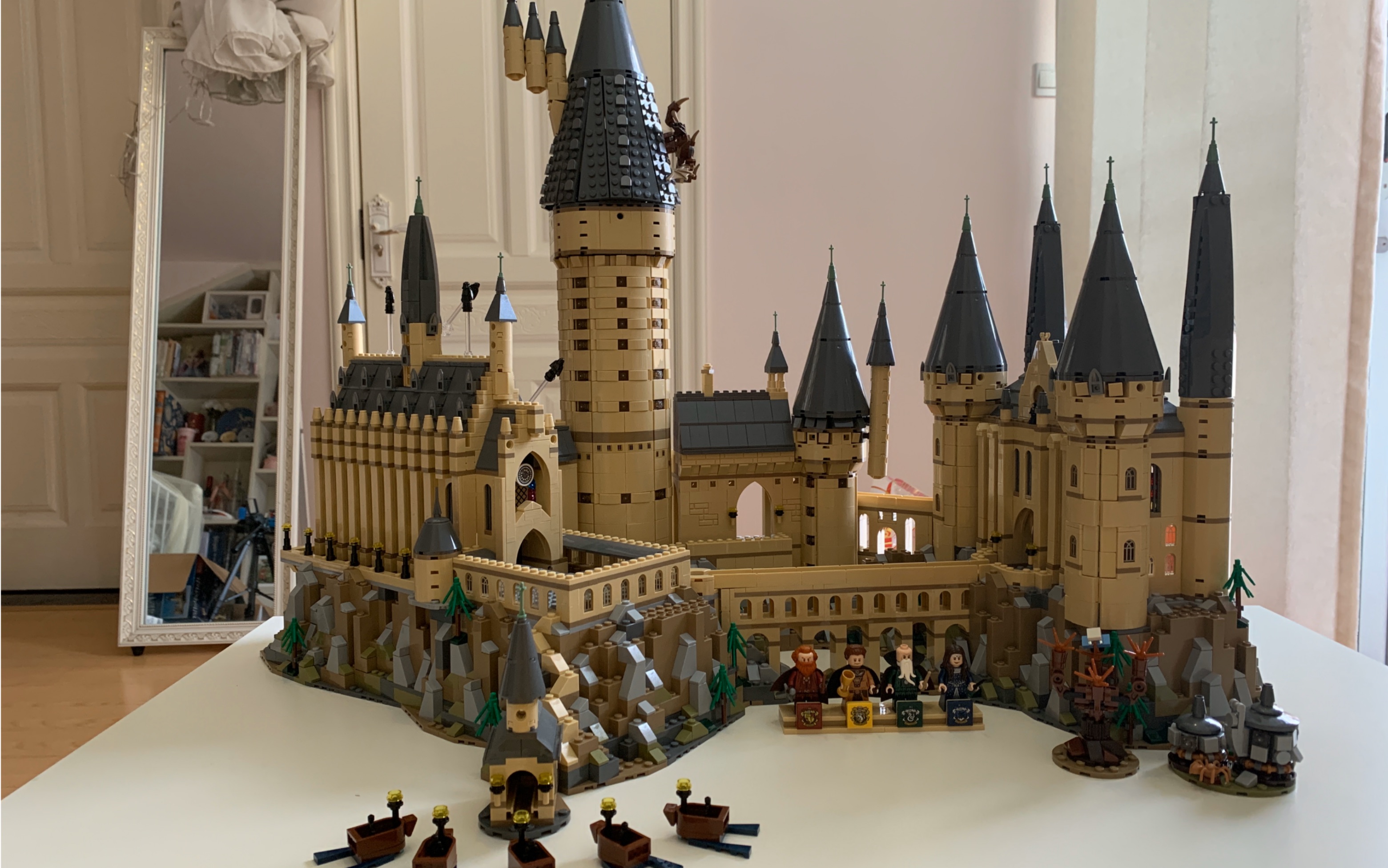 乐高哈利波特大城堡拼搭全过程耗时15小时价值3999元到底值不值快来看