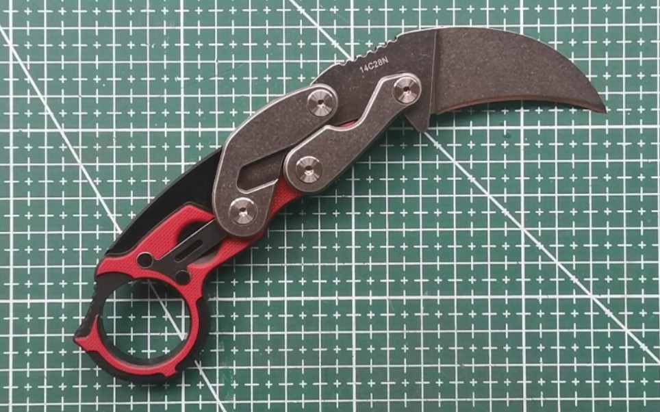 老翻61仿crkt哥河caswell卡斯韦尔机械爪刀61较精致的某版【大