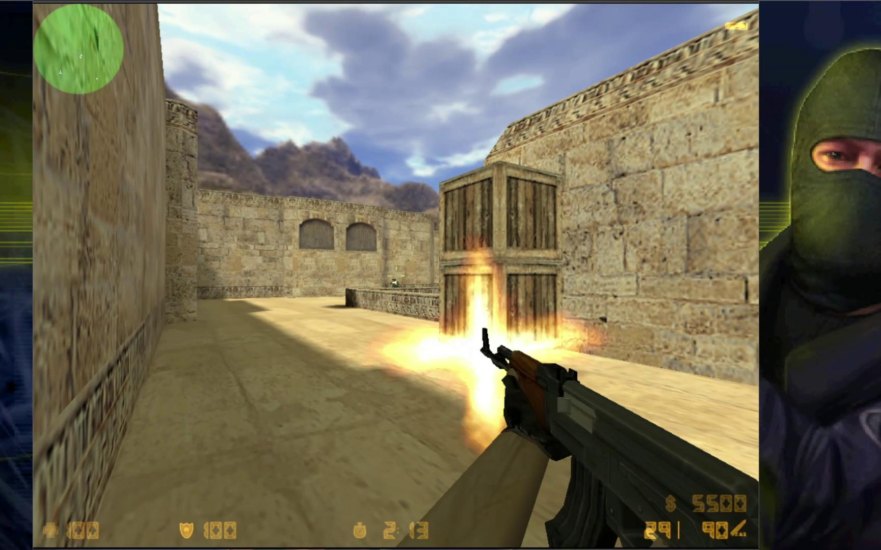 【反恐精英】cs1.6-沙漠2-打完这把睡觉_游戏集锦