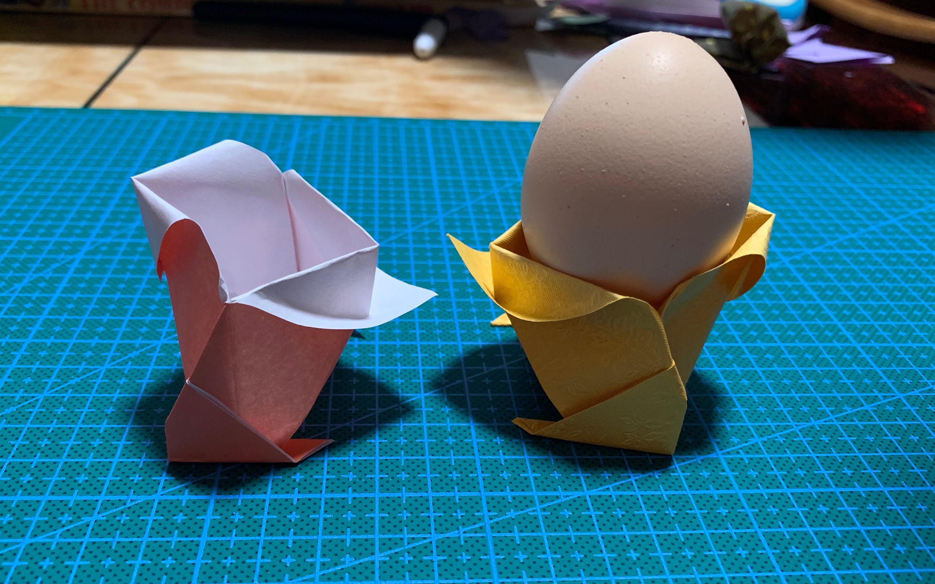 【折纸教程】鸡蛋,鸡蛋,圆滚滚,有了它
