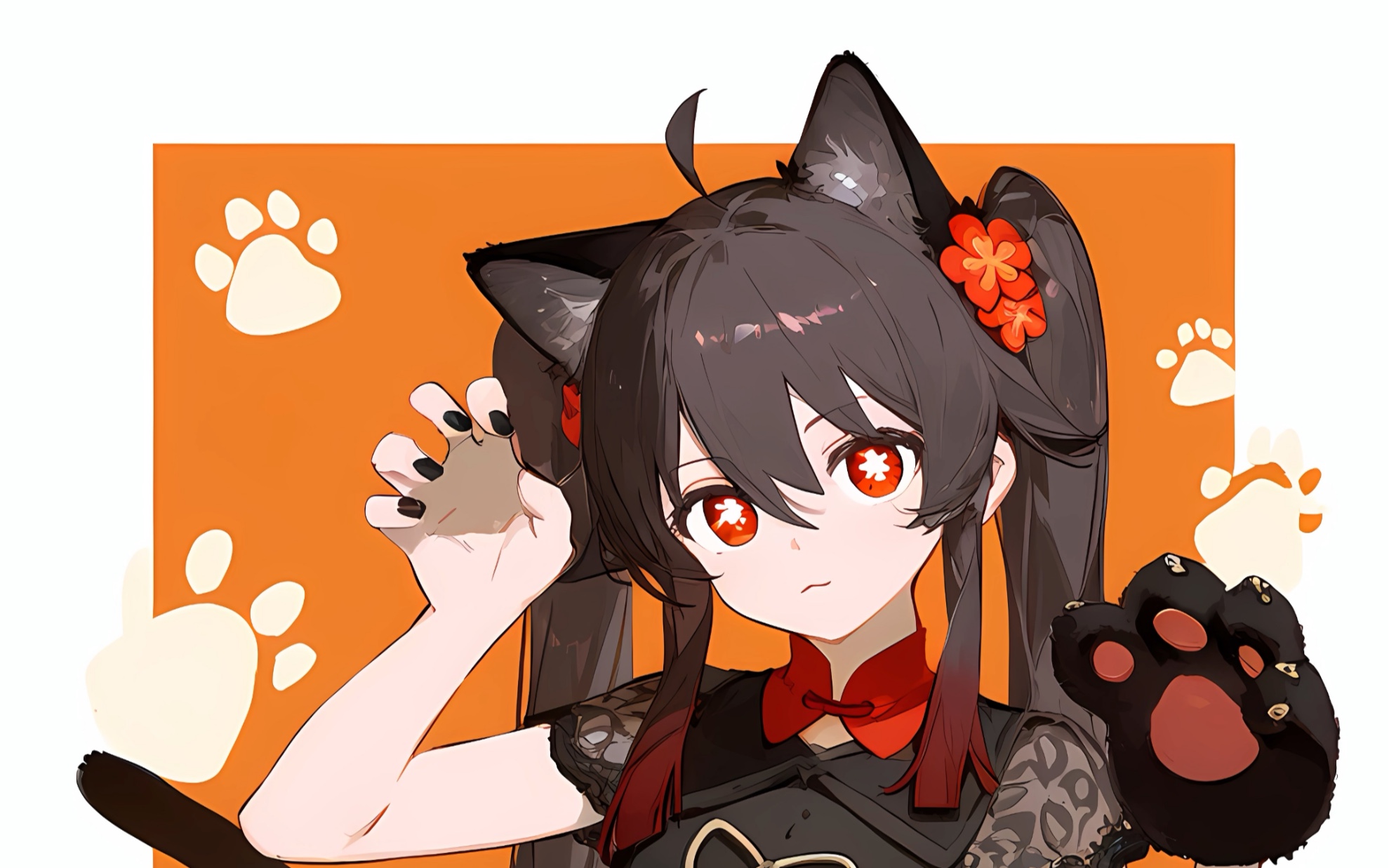 【原神】胡桃招财猫!