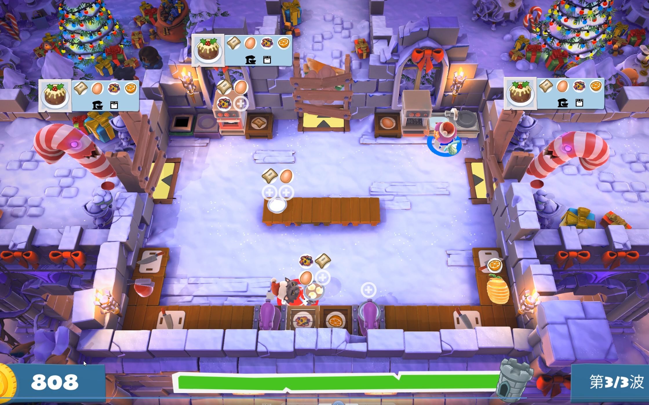 胡闹厨房2春节关卡