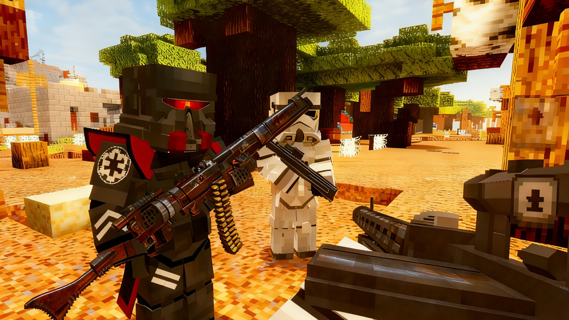 [mc中国版,自带优质枪械,自制,永久免费]我的世界现代战争免费服务器