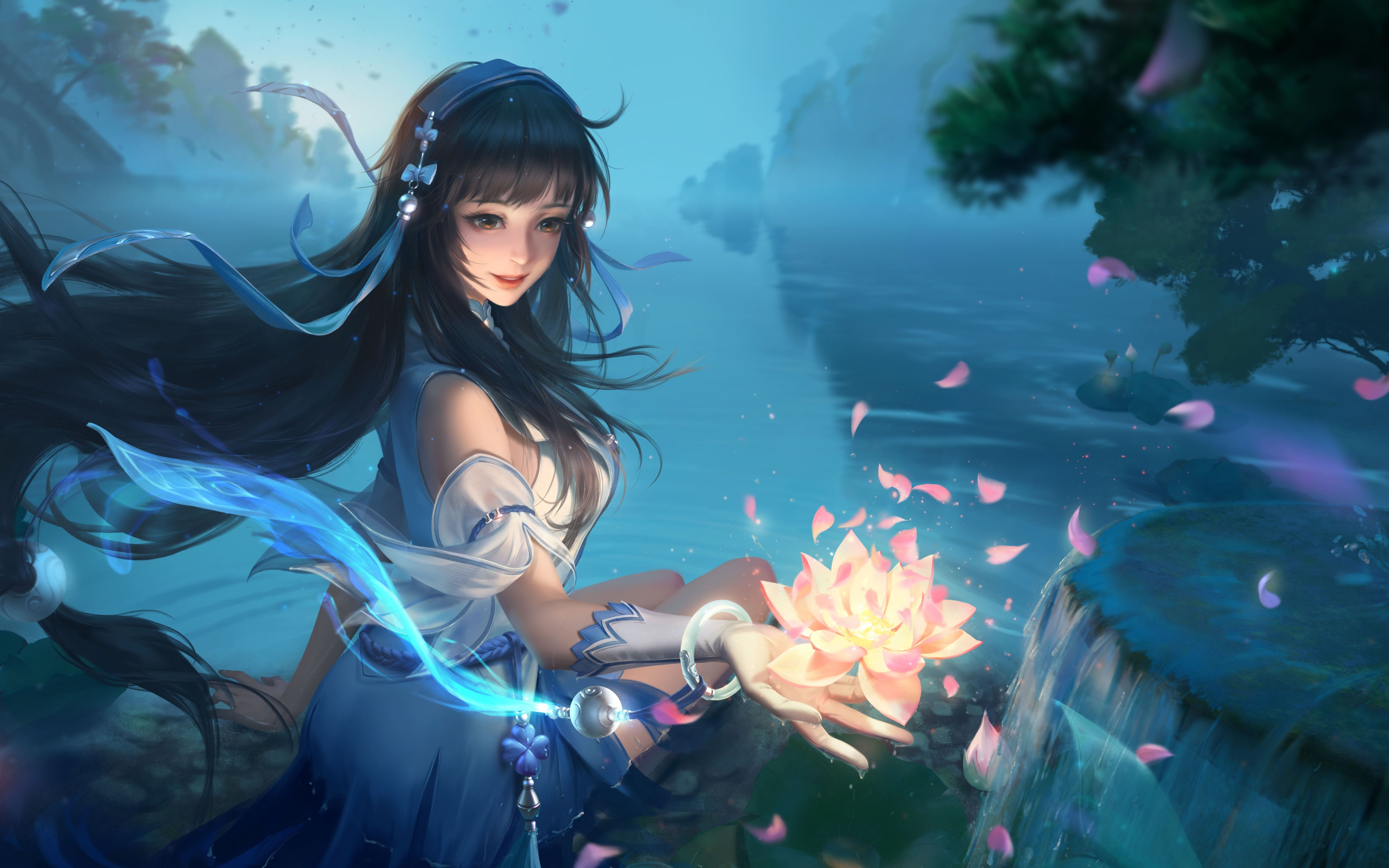 「王者体验服」试玩西施小姐姐!真是沉鱼落雁闭月羞花.