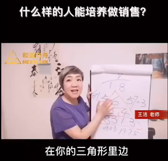 [图]和谐方舟：数字心理学告诉你什么样的员工适合做销售