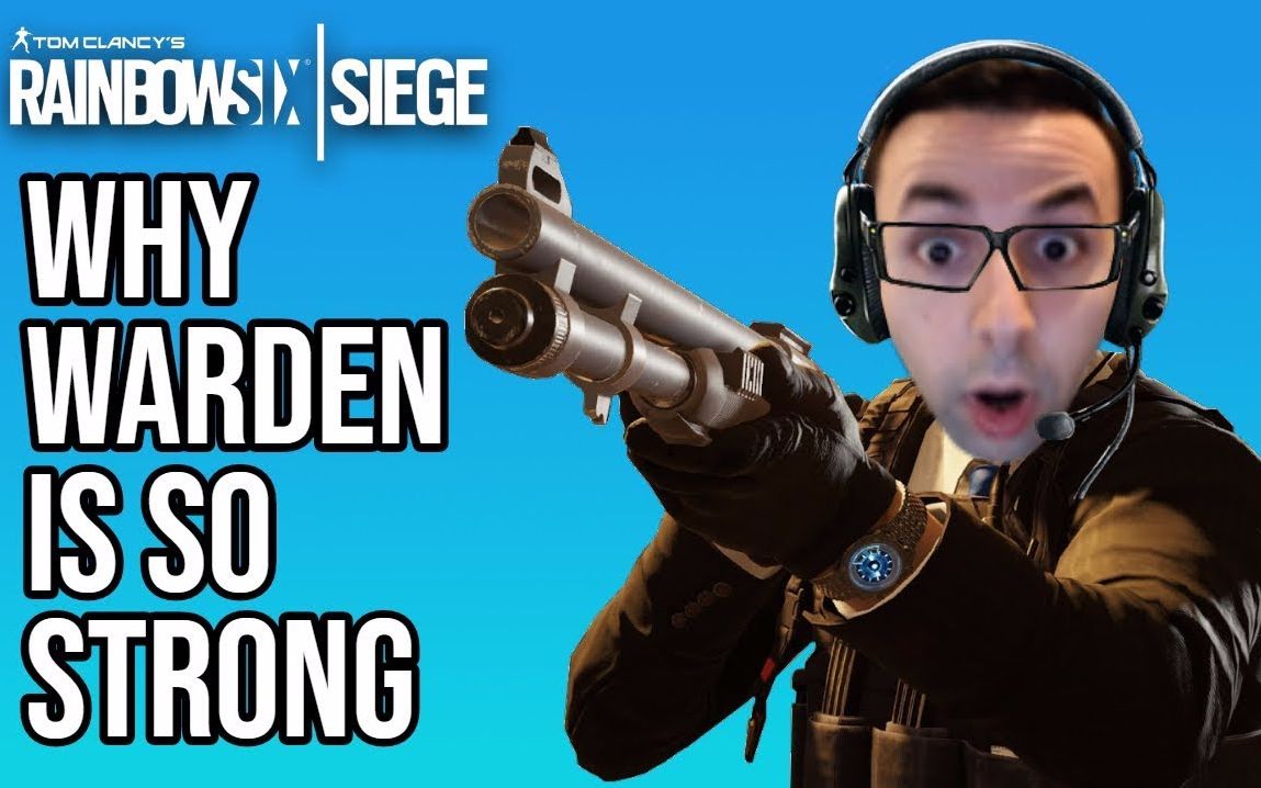 【彩虹六号集锦】为什么新干员守望者(warden)如此强大!