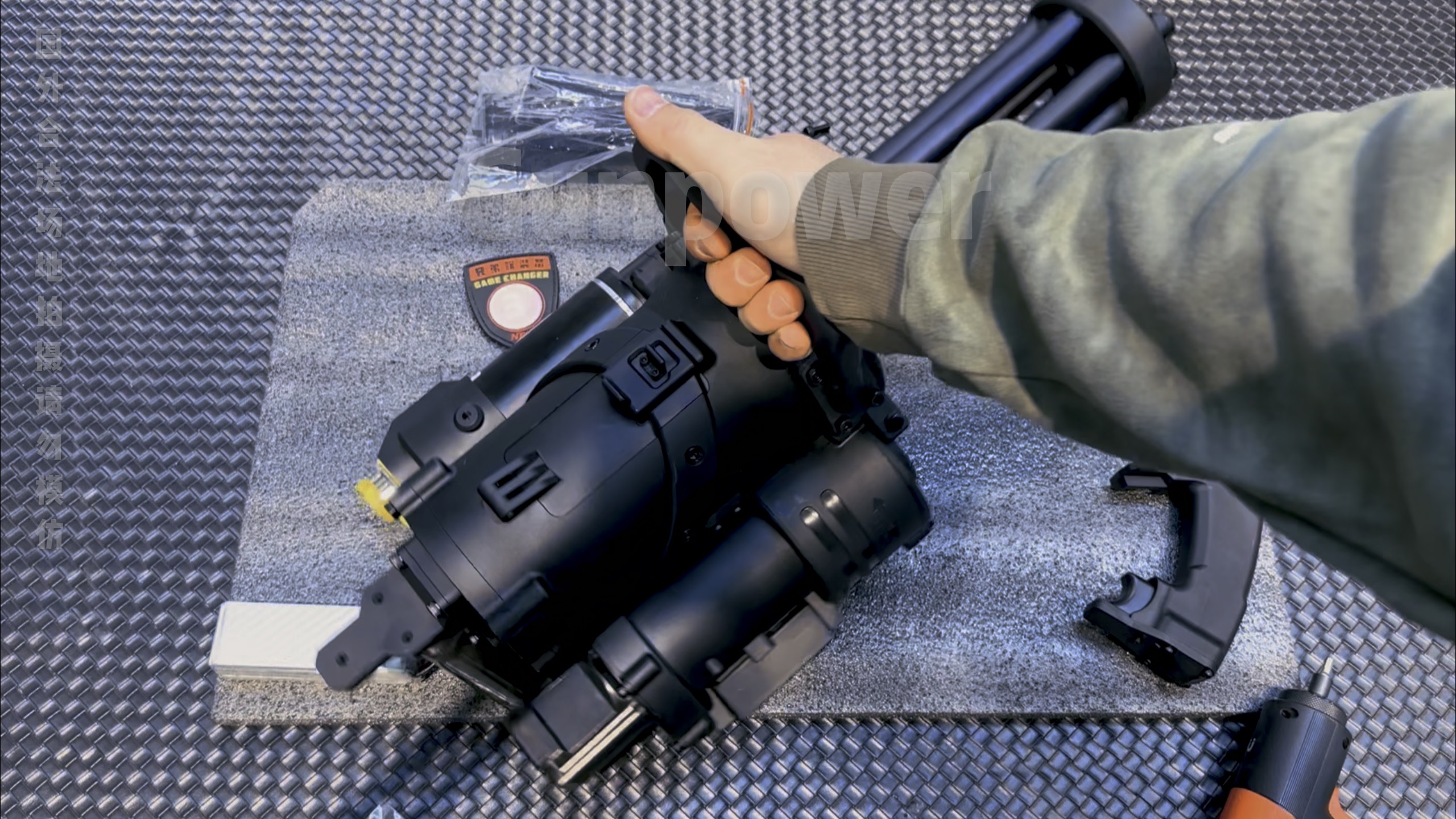 gatling gelblaster gun unboxing