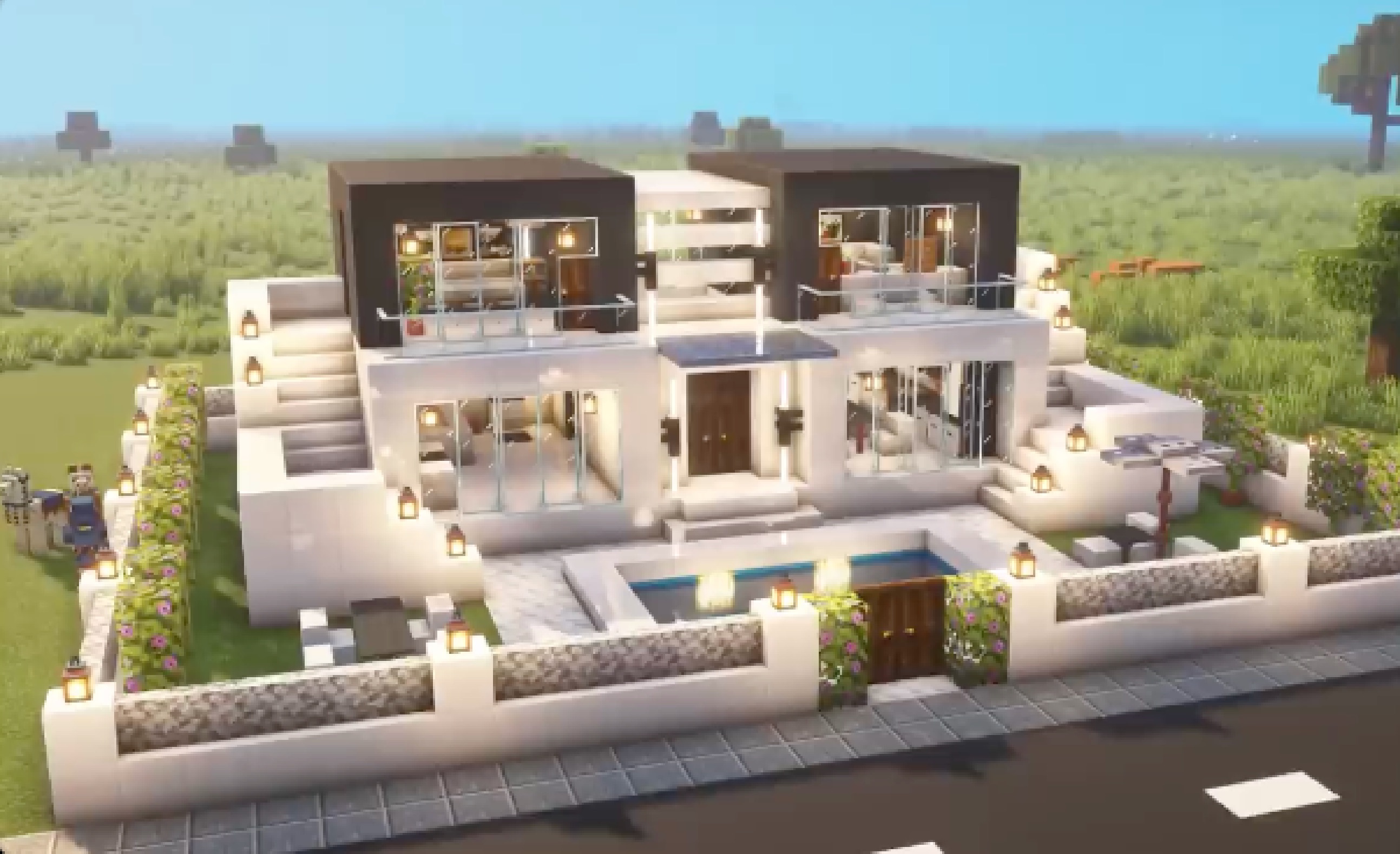 【我的世界教程】简易别墅