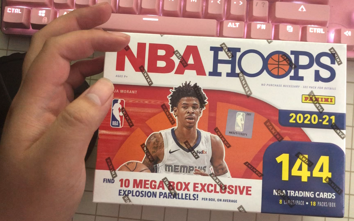 2021帕尼尼hoops球星卡mega拆盒什么叫做惊喜你告诉我什么叫做惊喜三