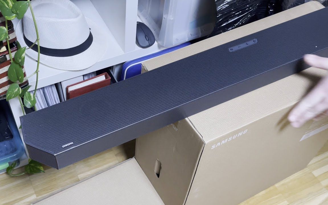 三星hw-q800b 回音壁 soundbar - 4k 开箱