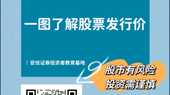 【知识课堂】金融知识点|股票发行价哔哩哔哩bilibili