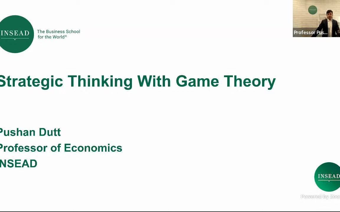 [图]Strategic Thinking with Game Theory