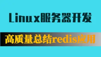 【服务器开发】90分钟高质量总结redis 应用| redis 怎么组织数据|redis string、hash、list、set、zset的典型应用