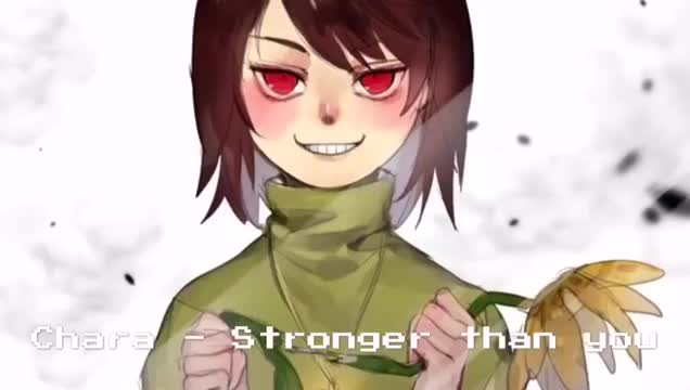 [图]Undertale - Stronger Than You (Chara) - 伴奏