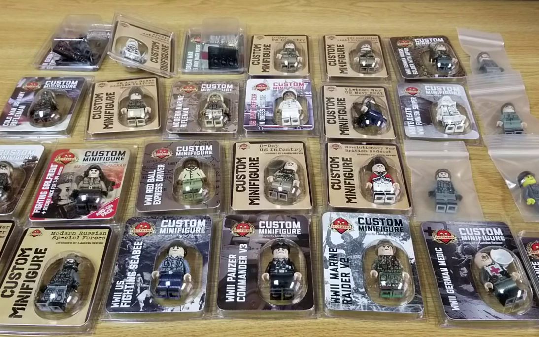 【乐高第三方人仔】brickmania custom lego minifig collection