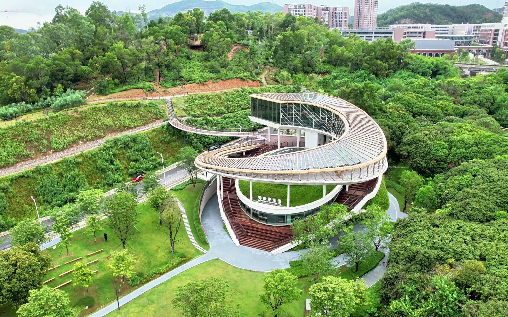 city flight!打卡深圳国际低碳城