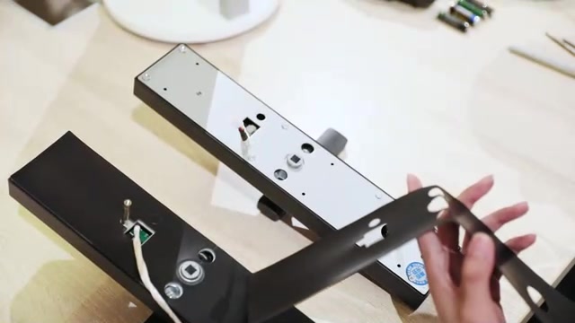 大东家高级智能指纹门锁(djms-30)安装视频_哔哩哔哩_bilibili