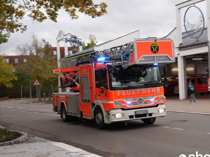 德国消防部门出警合集2023年11月8日