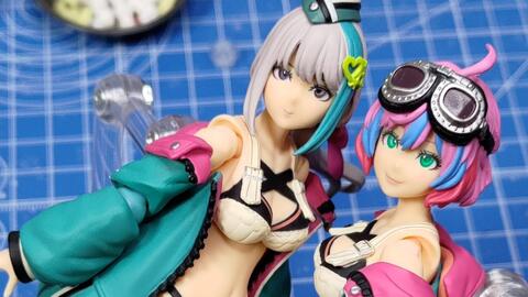 一万日元的figma Maxfactory5月figma 山下骏也安洁plastic Angel 实物开盒 哔哩哔哩