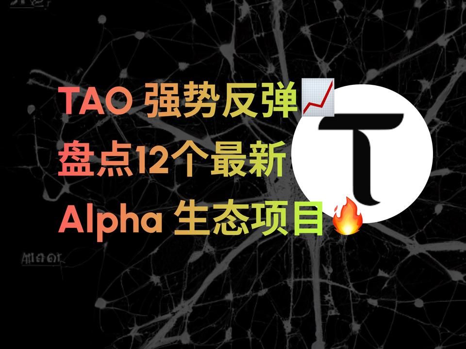 TAO 强势反弹,盘点12个最新的 Alpha 生态项目 #tao #bittensor #ai #子网 #去中心化ai #io #aethir哔哩哔哩bilibili