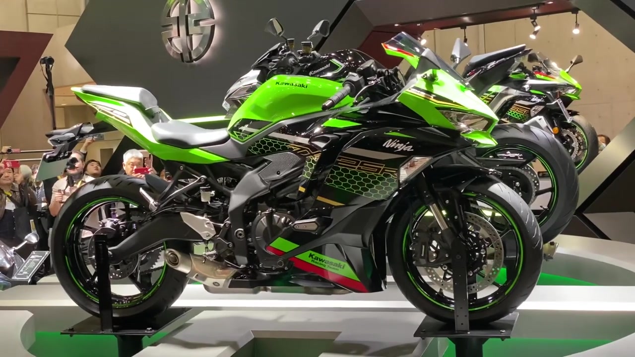 kawasaki zx25r 东京摩托车车展2019实车展示