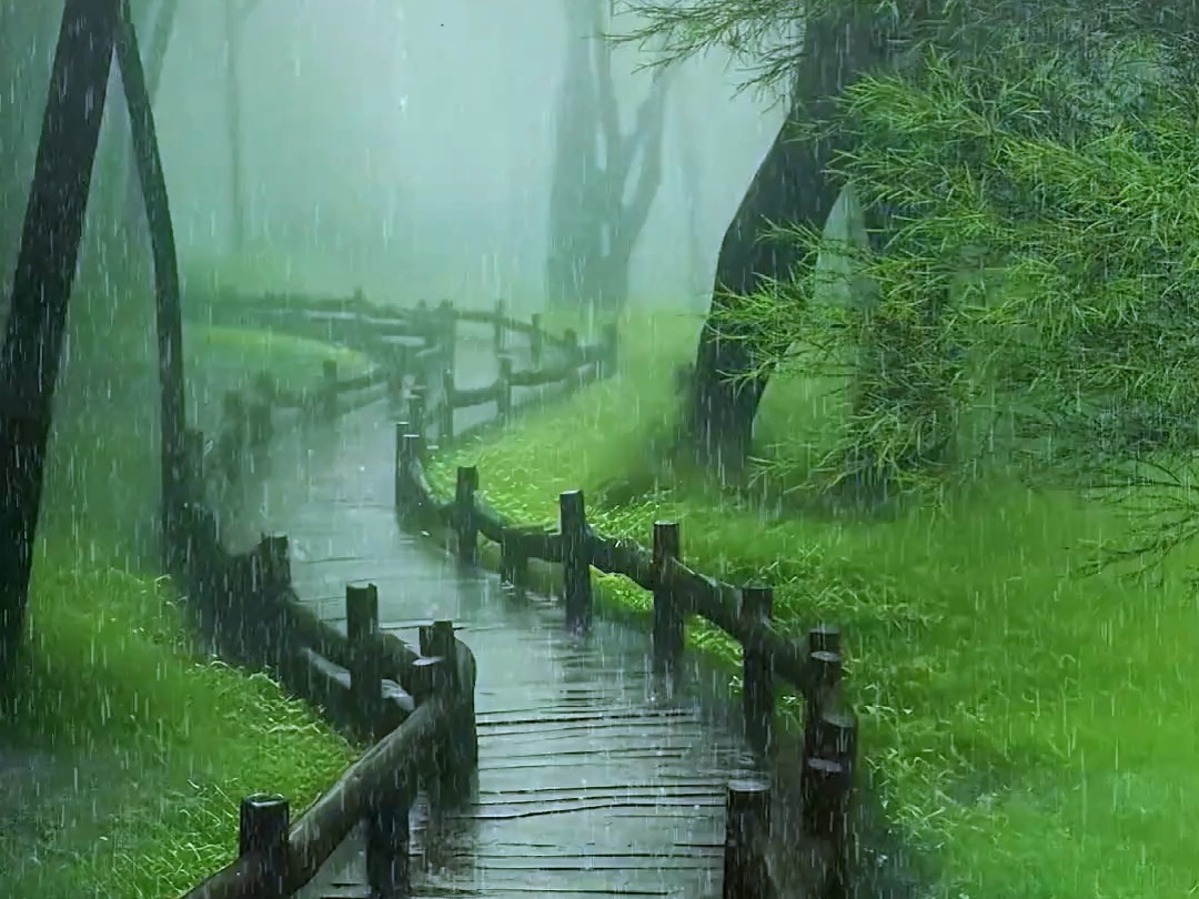 空山新雨后 背景图图片