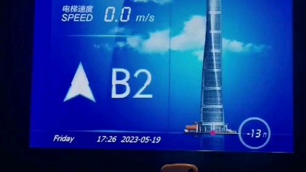 上海中心大厦,吉尼斯世界纪录电梯,每秒18m哔哩哔哩bilibili