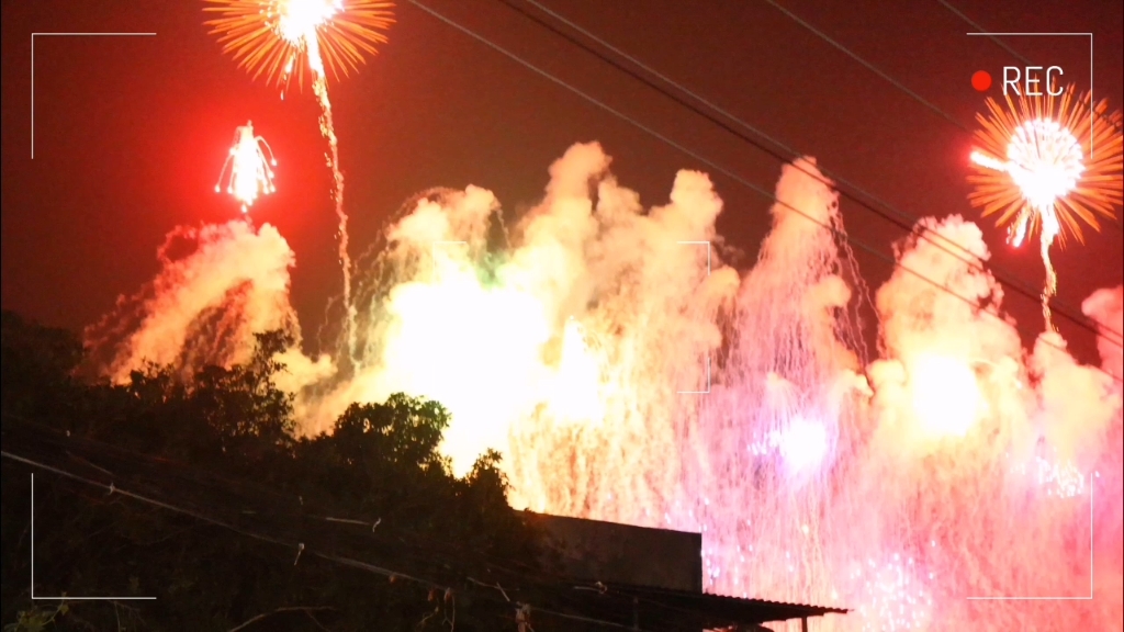 七夕浏阳烟花节剪影