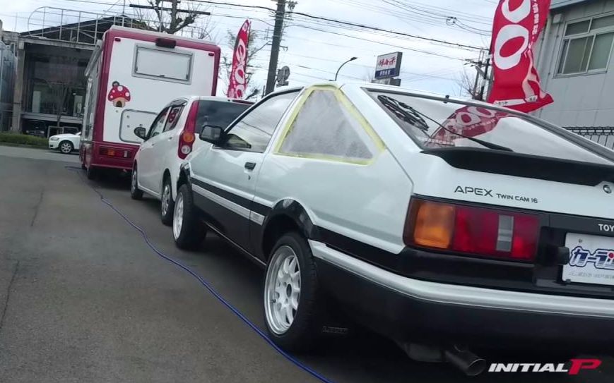 位于日本京都的AE86专卖店,绝对是AE86车迷朝圣之地!!哔哩哔哩bilibili