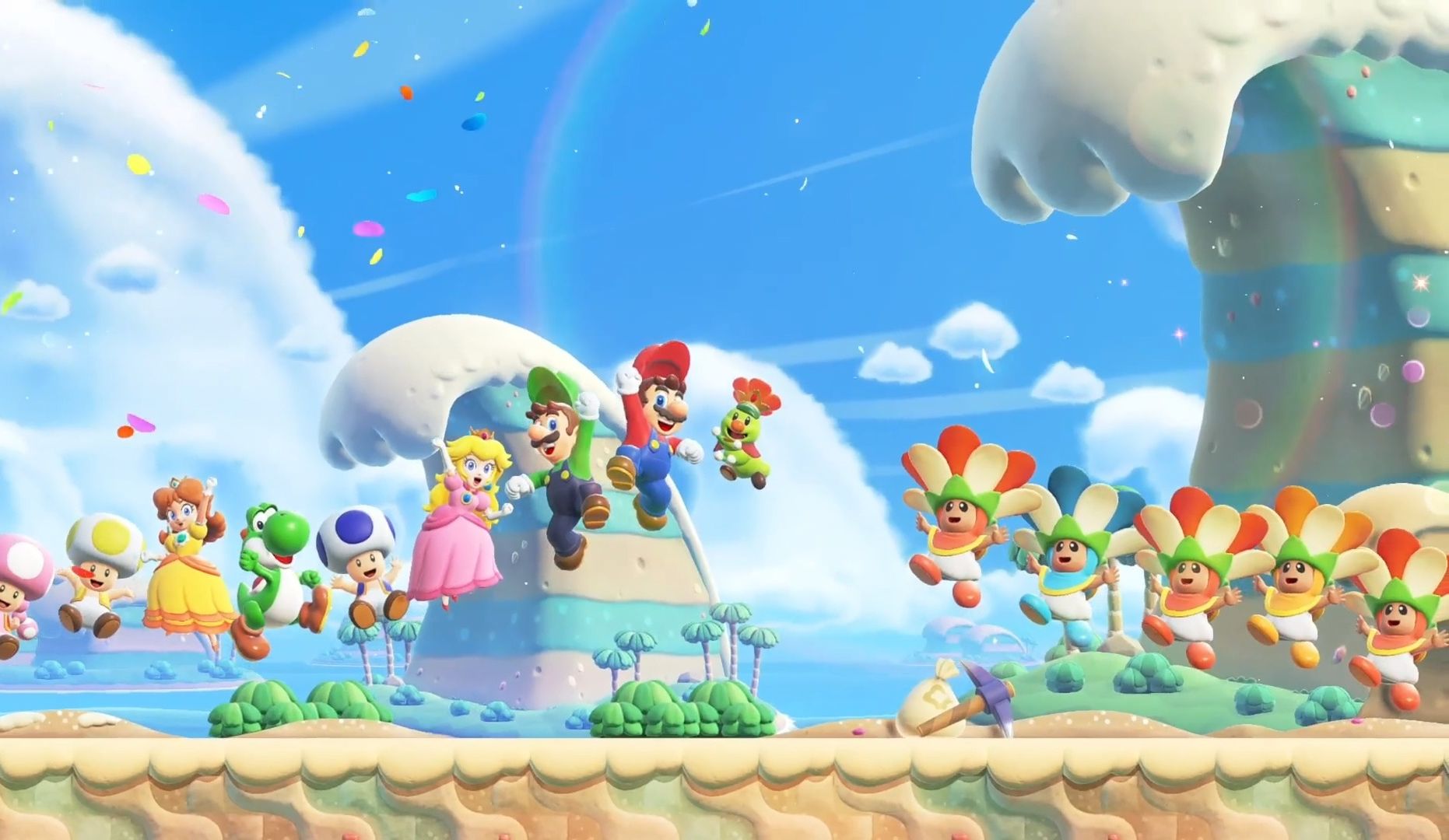 【超级马里奥兄弟 惊奇】大结局