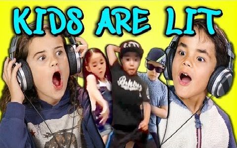 【kids react】美国小屁孩观看短片《炫酷儿童舞蹈挑战》