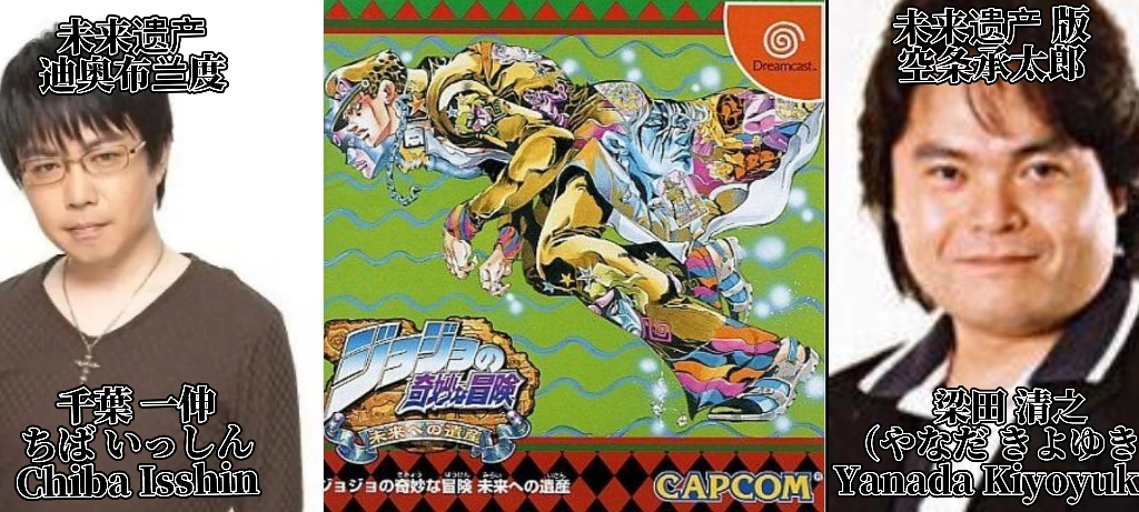 JOJO的奇妙冒险第三部JOJO VS DIO最后决战配音(1992~2014)