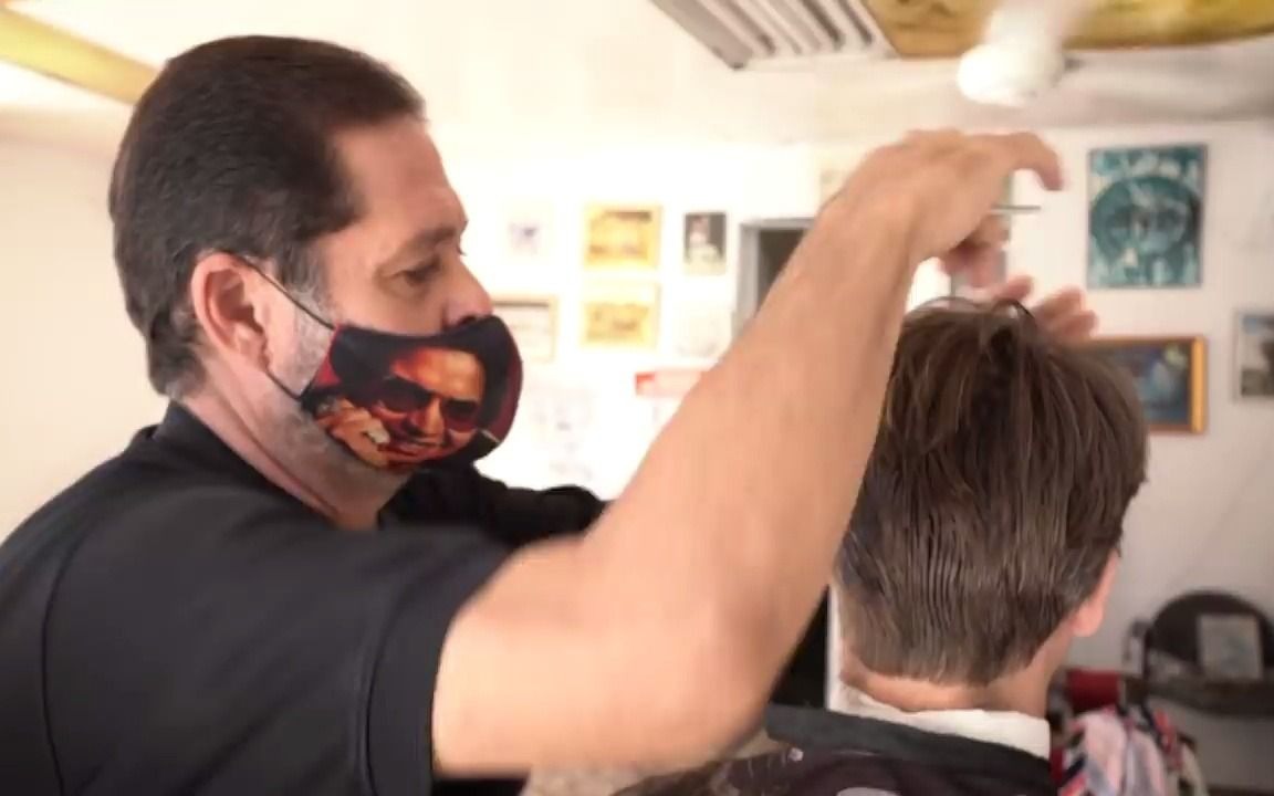 【理汝之发】70年代风格理发店Haircut In 1970s Old School Puerto Rican Barbershop哔哩哔哩bilibili