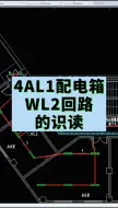 Download Video: 4AL1配电箱WL2回路的识读