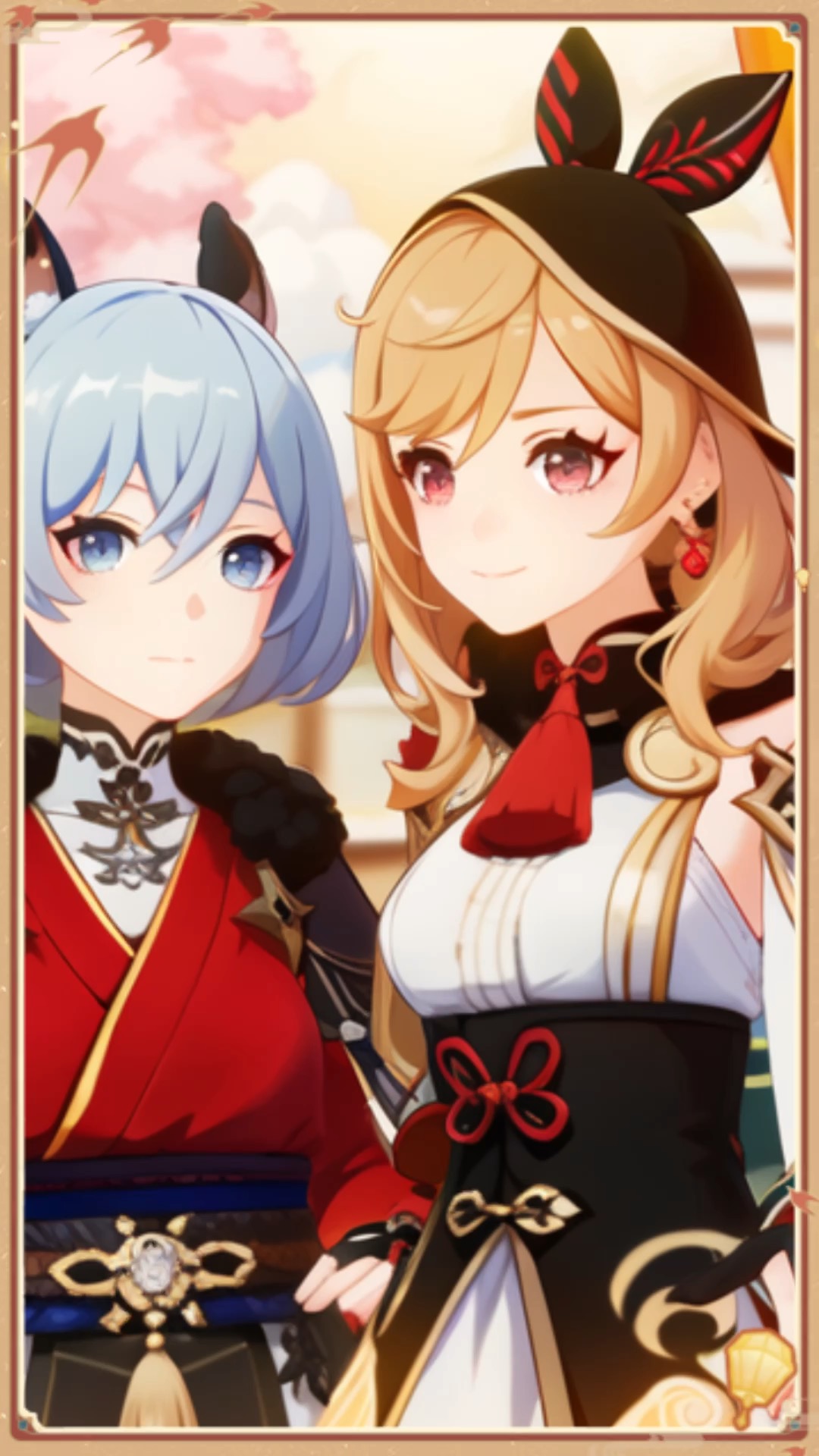 二次元的方舟子的专属原神世界形象来啦