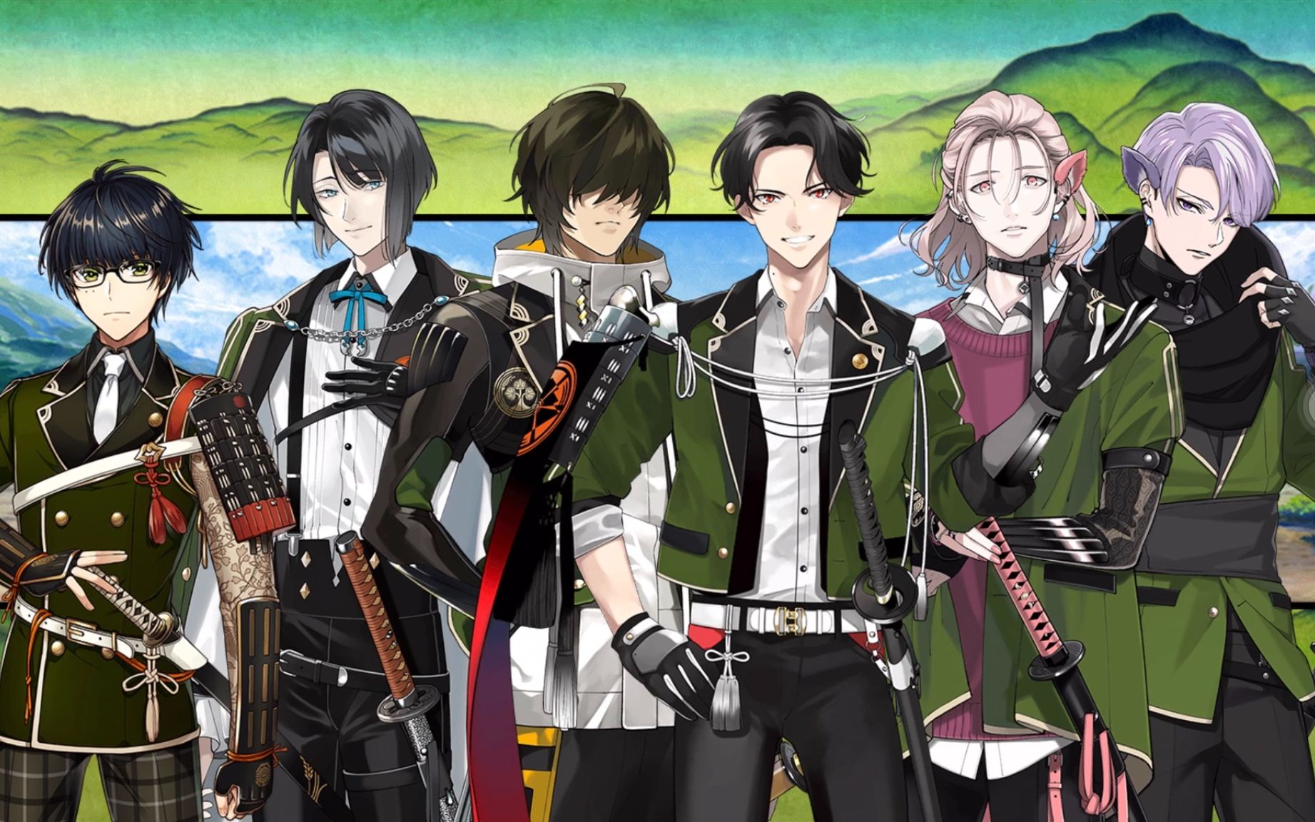 [刀剑乱舞]刀剑告白系列 | 江派六振篇_哔哩哔哩_bilibili