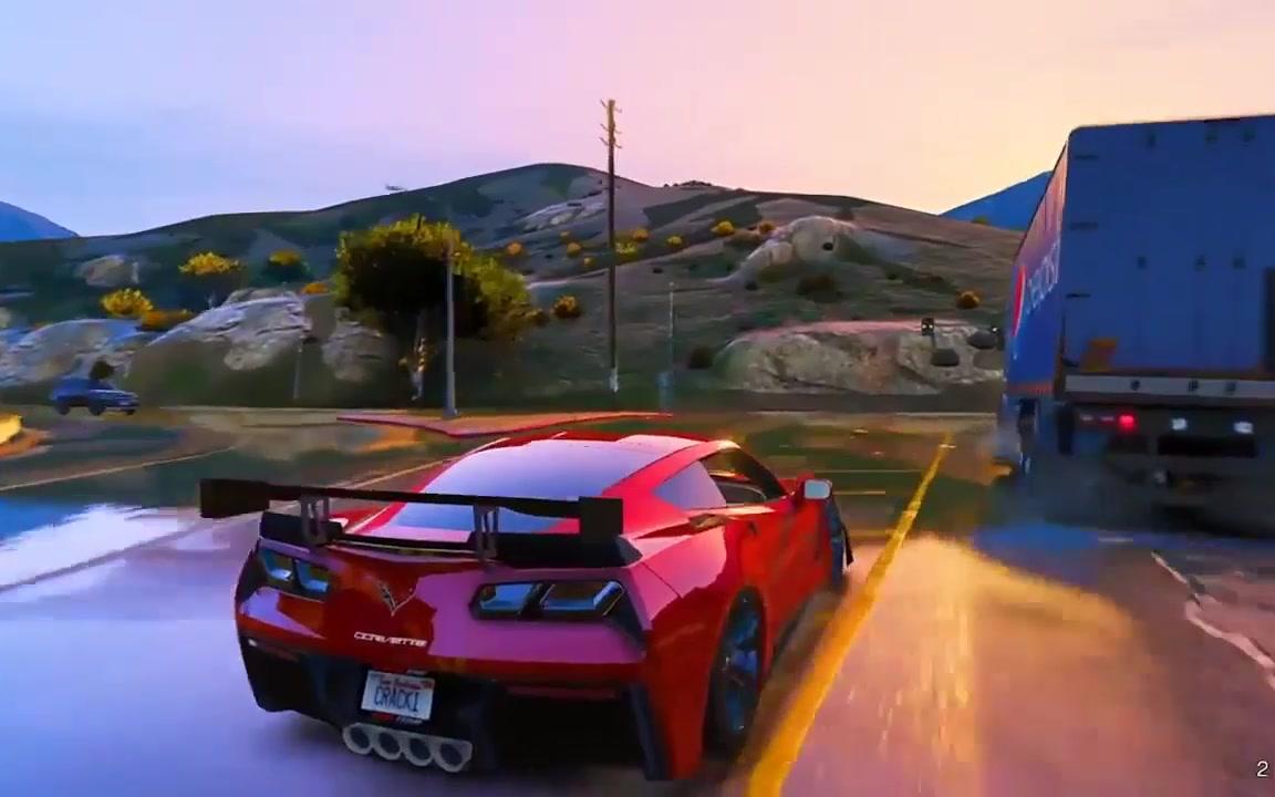 gta6画质补丁:来感受一下1080ti显卡燃烧的香味,超清mod4.